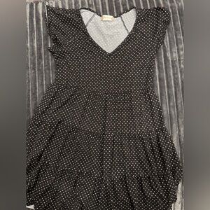 Altar’d State Black Polka Dot Dress